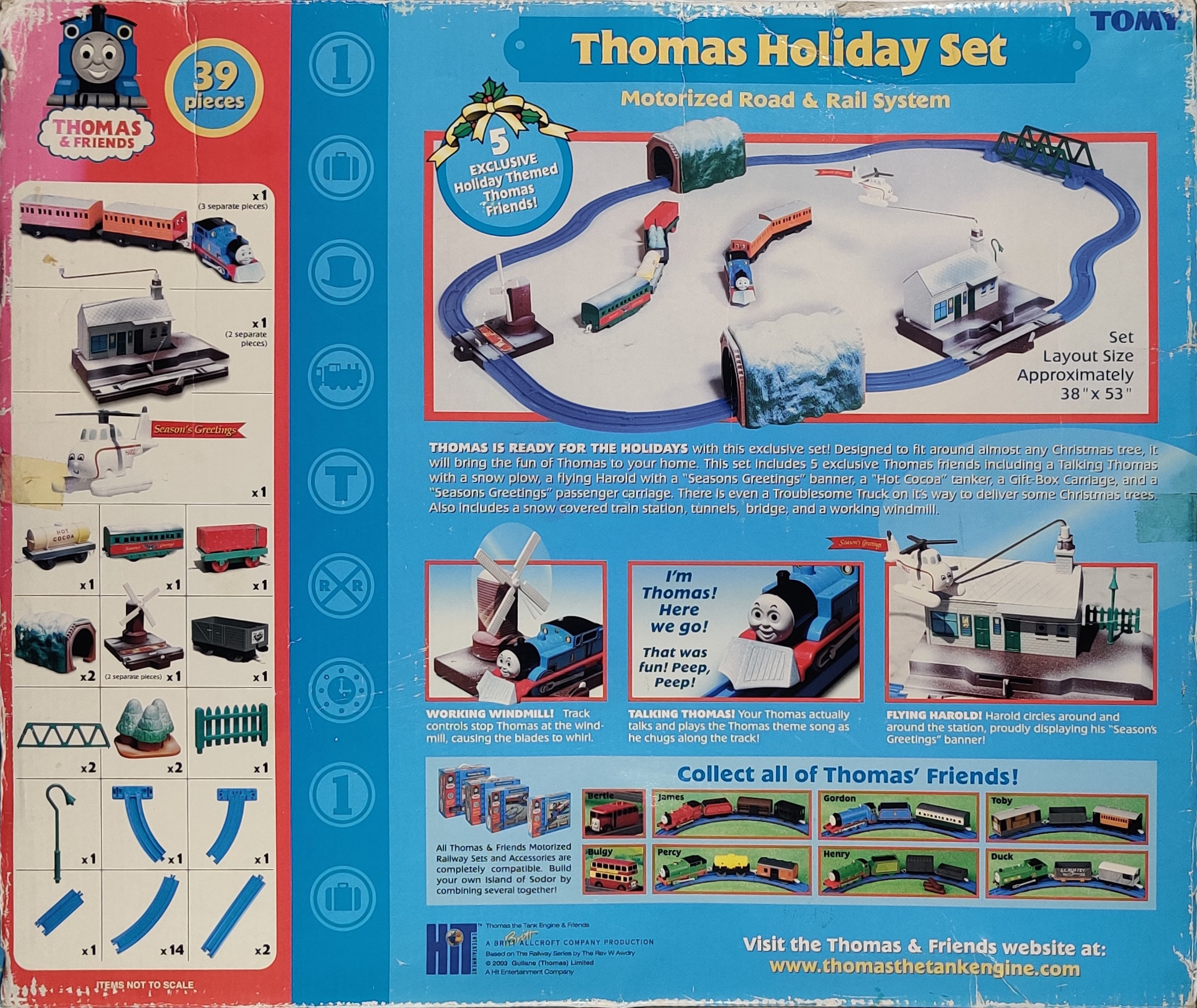 Tomy Thomas Holiday Set